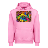 Fuchsia Pink lgbtq background Urban Hoodie - FaDigitalArtStudio