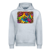 Heather Grey lgbtq background Urban Hoodie - FaDigitalArtStudio