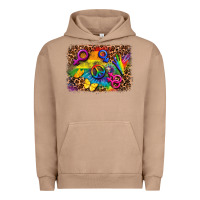 Pigment Burro lgbtq background Urban Hoodie - FaDigitalArtStudio