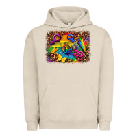 Pigment French Oak lgbtq background Urban Hoodie - FaDigitalArtStudio