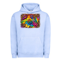 Pigment Grape Ice lgbtq background Urban Hoodie - FaDigitalArtStudio