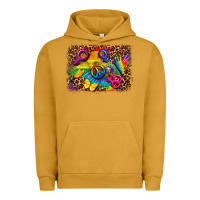 Pigment Peanut Butter lgbtq background Urban Hoodie - FaDigitalArtStudio
