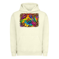 Pigment Pistachio lgbtq background Urban Hoodie - FaDigitalArtStudio