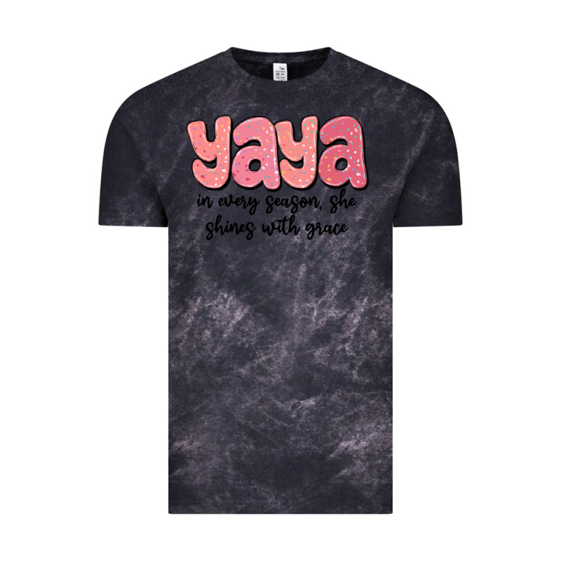 Yaya In Every Season, She Shines With Grace Vintage Tee by MaliasSmallBusiness | Teevron