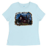 Baby Blue farm life2 Ladies Tee - SublimationCraftShop