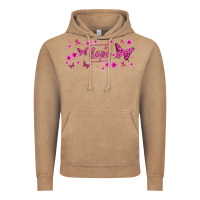 Vintage Coffee hope breast cancer butterfly Vintage Hoodie - Jasminsmagicworld