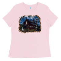 Bubblegum Pink farm life2 Ladies Tee - SublimationCraftShop