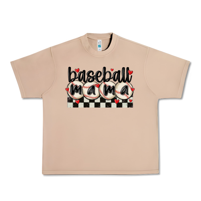 Baseball Mama Urban Heavy Tee by MaliasSmallBusiness | Teevron