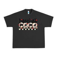Pigment Black baseball mama Urban Heavy Tee - MaliasSmallBusiness