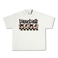 Pistachio baseball mama Urban Heavy Tee - MaliasSmallBusiness
