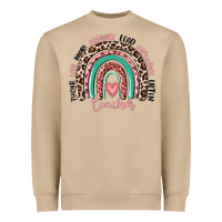 Mushroom teacher rainbow Heavyweight Sweatshirt - MaliasSmallBusiness