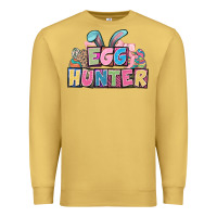 Antique Gold Egg hunter plate letters Easter Day Premium Sweatshirt - HowdyJamesFarm