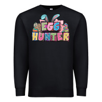 Black Egg hunter plate letters Easter Day Premium Sweatshirt - HowdyJamesFarm