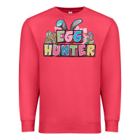 Cardinal Egg hunter plate letters Easter Day Premium Sweatshirt - HowdyJamesFarm