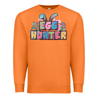 Carrot Egg hunter plate letters Easter Day Premium Sweatshirt - HowdyJamesFarm
