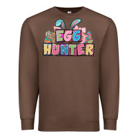 Chestnut Egg hunter plate letters Easter Day Premium Sweatshirt - HowdyJamesFarm