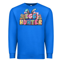 True Royal Egg hunter plate letters Easter Day Premium Sweatshirt - HowdyJamesFarm