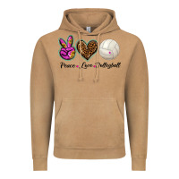 Vintage Camel peace love volleyball Vintage Hoodie - BarkalooDesign