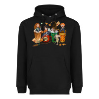 Black wizards coffee cups Heavyweight Hoodie - texasbilliewilder