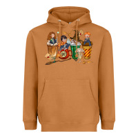 Meerkat wizards coffee cups Heavyweight Hoodie - texasbilliewilder