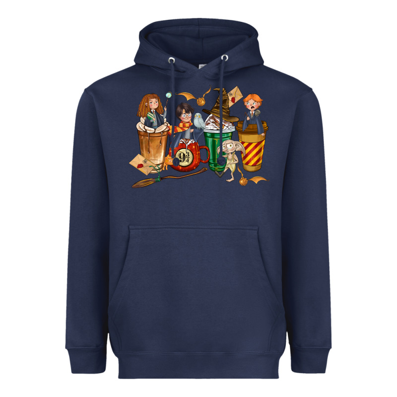 Wizards Coffee Cups Heavyweight Hoodie by texasbilliewilder | Teevron