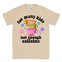 Mushroom too many kids not enough caffeine Classic Tee - JahusDesignShop