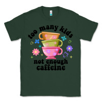 Sports Green too many kids not enough caffeine Classic Tee - JahusDesignShop