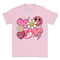 Bubblegum Pink retro valentines day Classic Tee - MaliasSmallBusiness