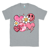 Heather Grey retro valentines day Classic Tee - MaliasSmallBusiness