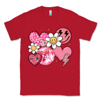 Red retro valentines day Classic Tee - MaliasSmallBusiness