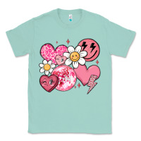 Seafoam retro valentines day Classic Tee - MaliasSmallBusiness