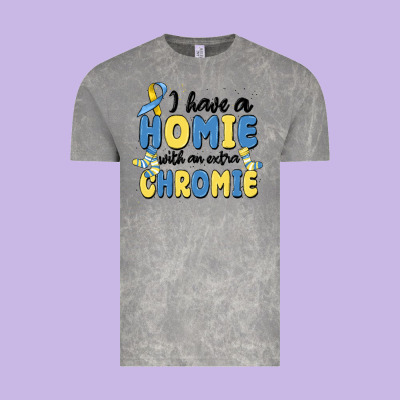 I Have Homie With An Extra Chromie Vintage Tee Designed By Maliassmallbusiness
