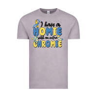 Vintage Zinc i have homie with an extra chromie Vintage Tee - MaliasSmallBusiness