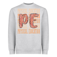 Heather Grey physical education Heavyweight Sweatshirt - MaliasSmallBusiness