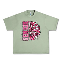 Oil Green senior 2024 pink cheer Urban Heavy Tee - MaliasSmallBusiness