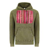 Vintage Olive valentines day leopard glitter brushstroke Vintage Hoodie - Jasminsmagicworld
