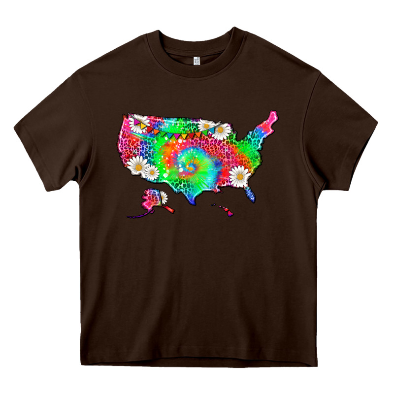 Lgbtq America Map Heavy Core Tee by HRA Design Shop | Teevron