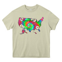 Mossy lgbtq america map Heavy Core Tee - HRA Design Shop