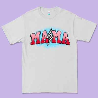 Mama Lightning Bolt Premium Tee Designed By Jahusdesignshop