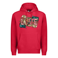 Cardinal Love Horse Premium Hoodie - HowdyJamesFarm