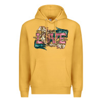 Mustard Love Horse Premium Hoodie - HowdyJamesFarm