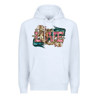 White Love Horse Premium Hoodie - HowdyJamesFarm
