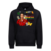 Black Juneteenth black Nurse magic Urban Hoodie - FaDigitalArtStudio