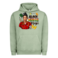 Pigment Oil Green Juneteenth black Nurse magic Urban Hoodie - FaDigitalArtStudio