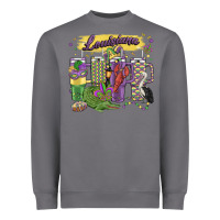 Storm obsessive cup disorder mardi gras Heavyweight Sweatshirt - MaliasSmallBusiness