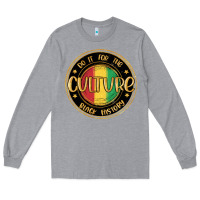 Heather Grey do it for the culture black history Long Sleeve Tee - MaliasSmallBusiness