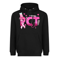 Black breast cancer pct patient care technician Heavyweight Hoodie - texasbilliewilder