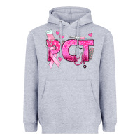 Heather Grey breast cancer pct patient care technician Heavyweight Hoodie - texasbilliewilder