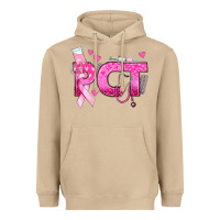 Mushroom breast cancer pct patient care technician Heavyweight Hoodie - texasbilliewilder