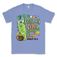 Colony Blue st. patricks day jesus fills my cup Classic Tee - MaliasSmallBusiness